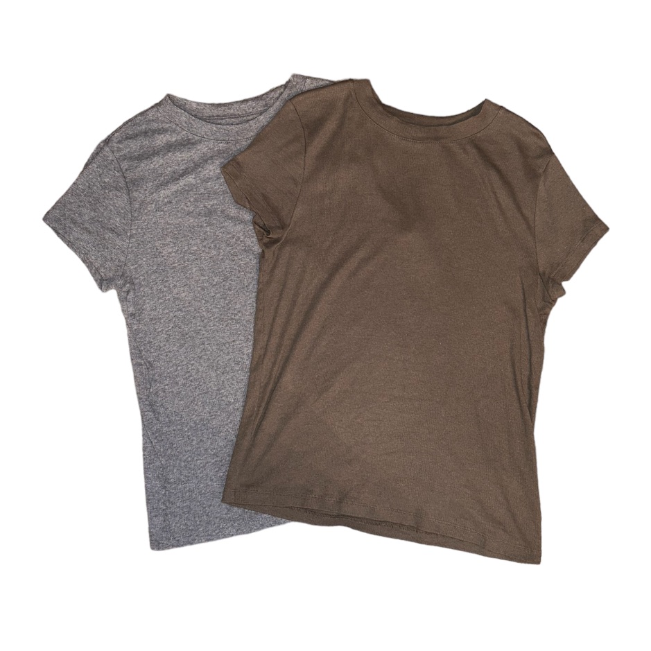 Nwot Two Basic Crewneck TShirts